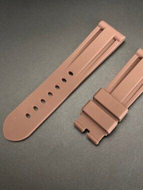 Replacement Coloful Rubber Strap (Brown)